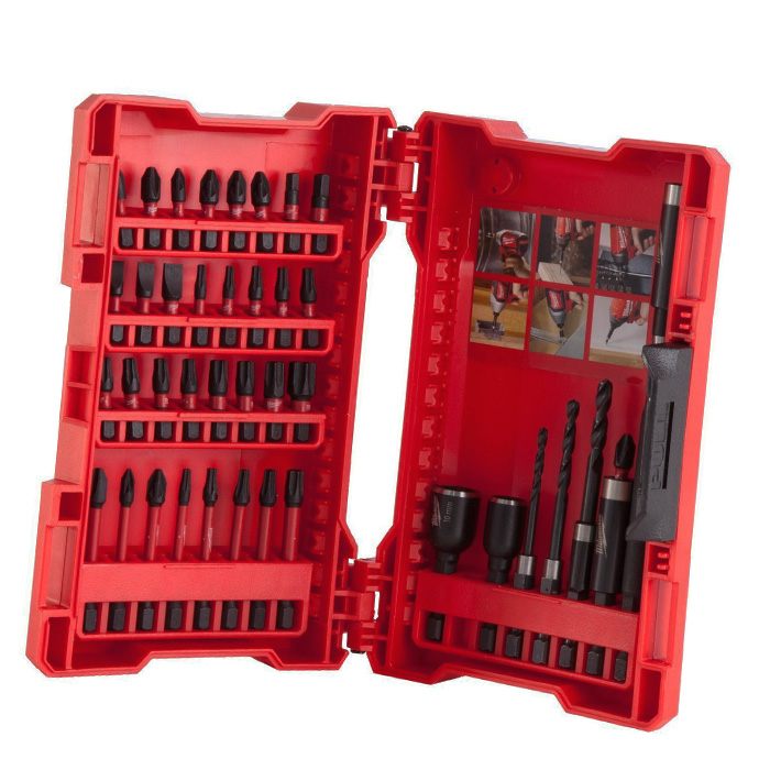 Seturi biti si accesorii Milwaukee SHOCKWAVE 40x